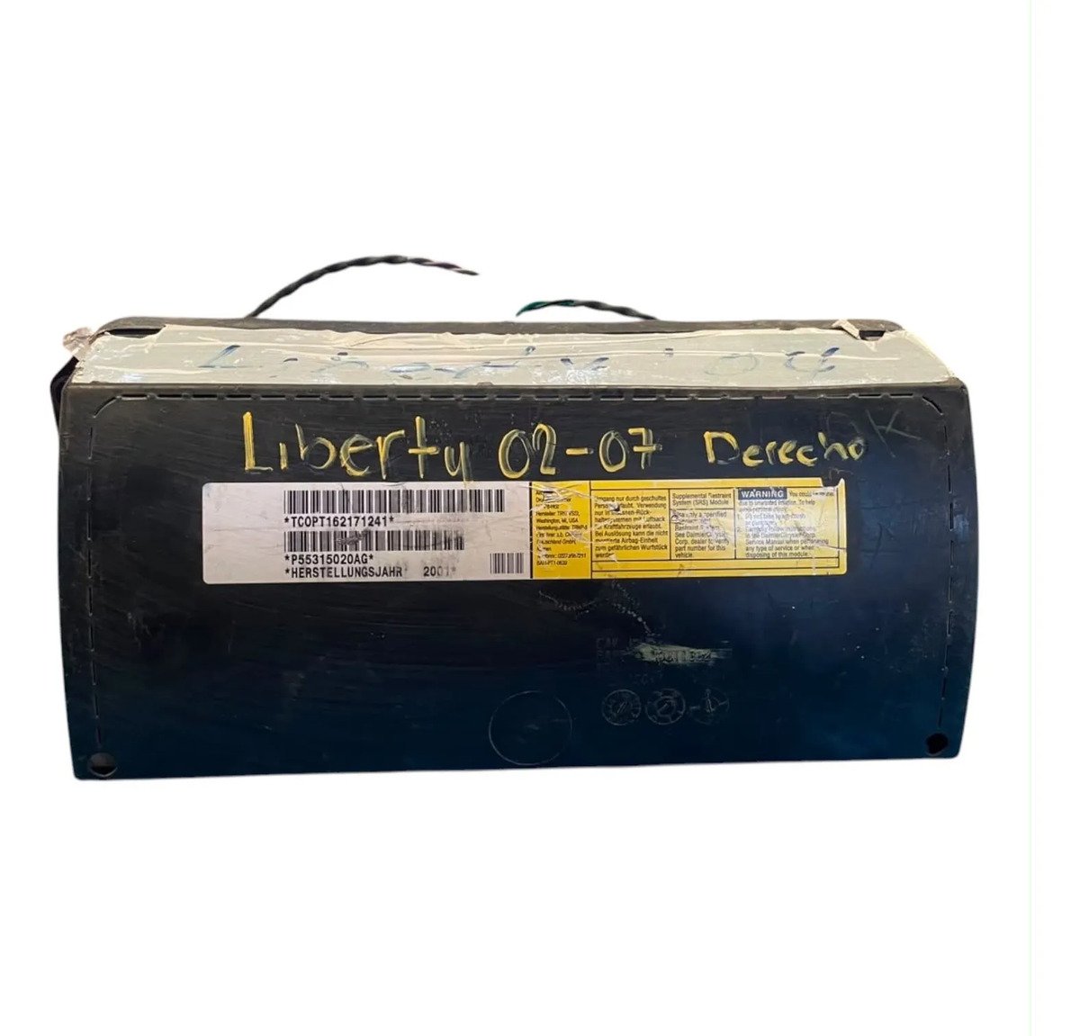 Bolsa De Aire Tablero Derecho Liberty 2002 2007