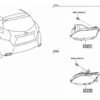Reflejante Trasero Izquierdo Yaris Hb 2014 2018
