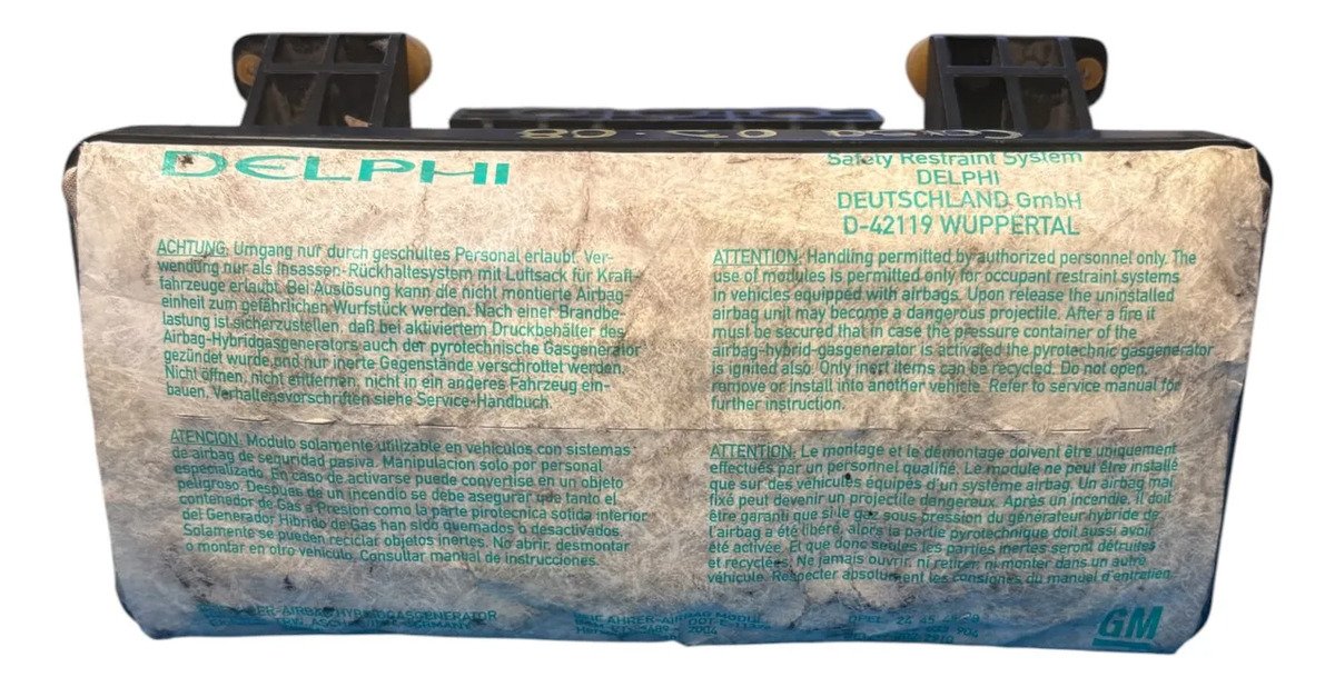 Bolsa De Aire Copiloto Chevrolet Corsa 2003 2008