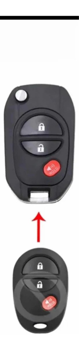 Llave Con Control Remoto Toyota Tacoma Sequoia Sienna Tundra
