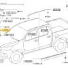 D_867751-MLM115111691602_082026-F.jpg Moldura Inferior Cofre Hilux 2016 2021